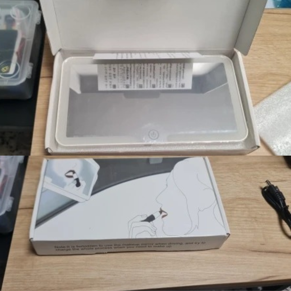 Miroir LED Portable™